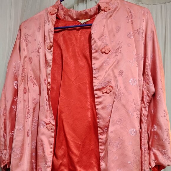 The Broadway Vintage 80's/90's Era Silk Blouse Shirt | Women's Size 14 - Picture 1 of 7